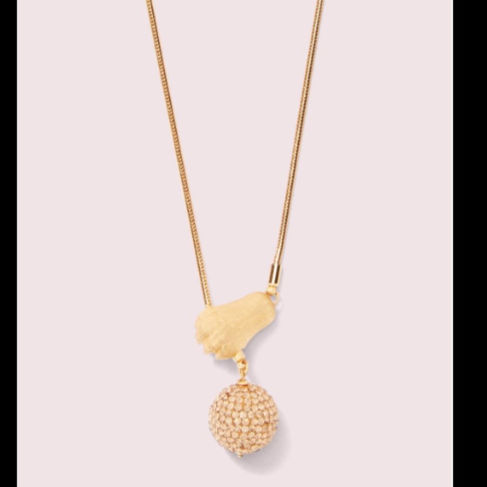 Kate Spade House Cat Paw Adjustable Necklace - Picture 4 of 5